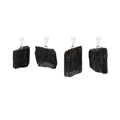 Collana con pendente in tormalina nera grezza