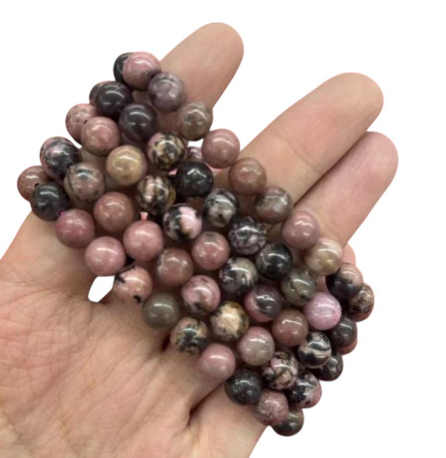 Bracciale Rodonite 8mm