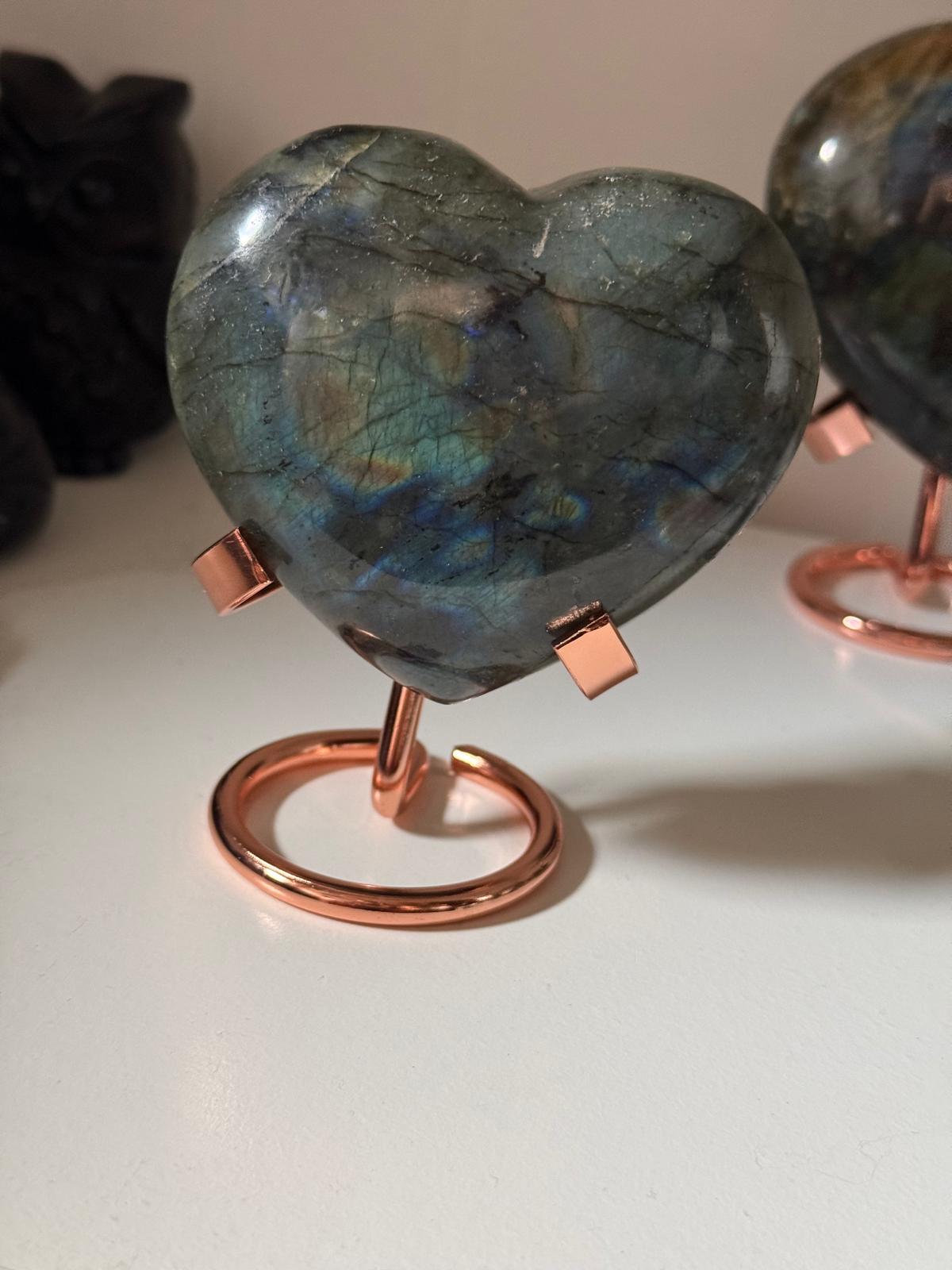 Cuore in Labradorite