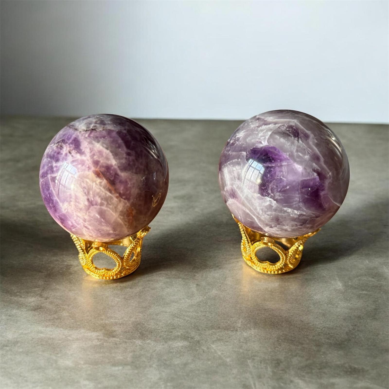 Sfera Ametista Chevron