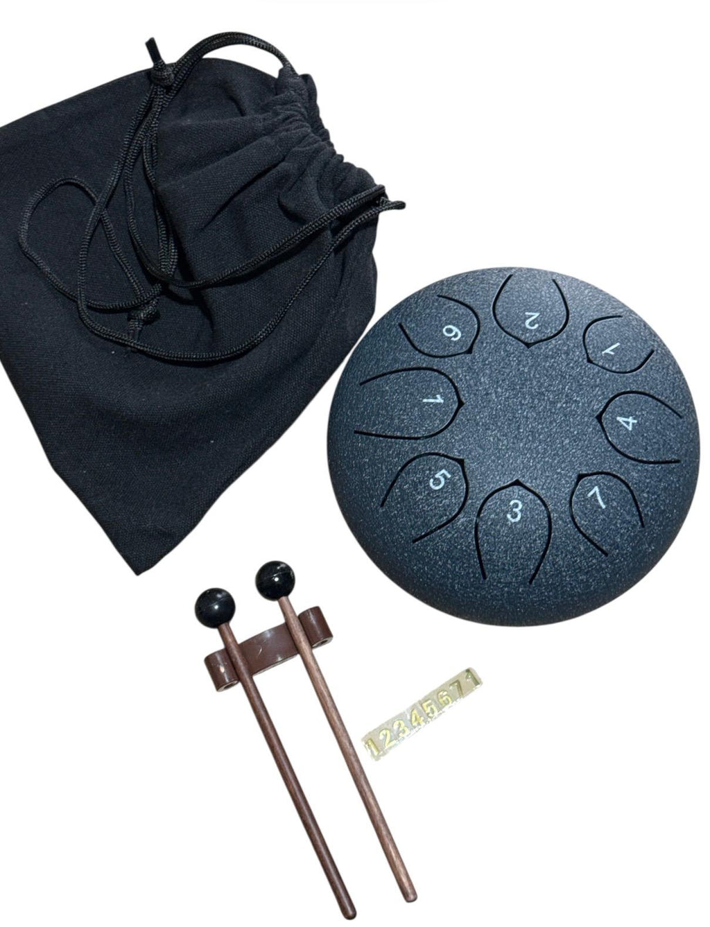 Tongue Drum 15 cm Antracite