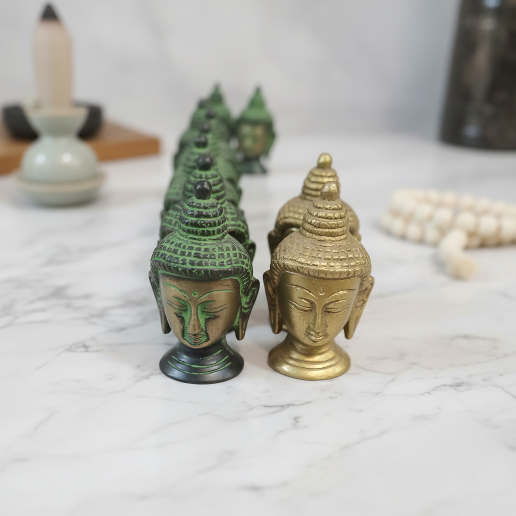 Buddha Bronzo - Marmo