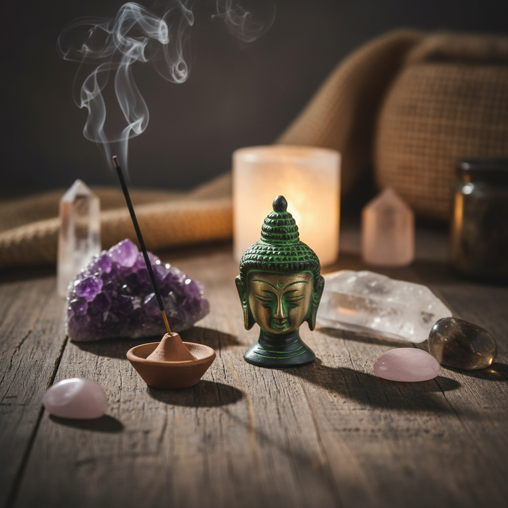 Buddha in Bronzo - Lifestyle Altare
