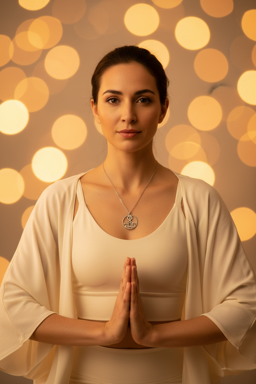 Collana indossata