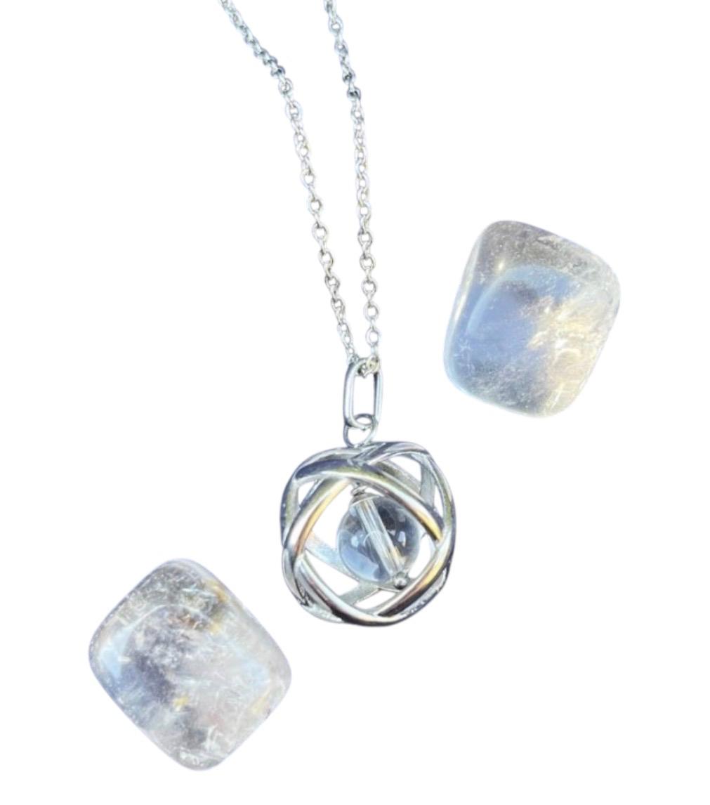 Collana Genesa Cristallo di Rocca