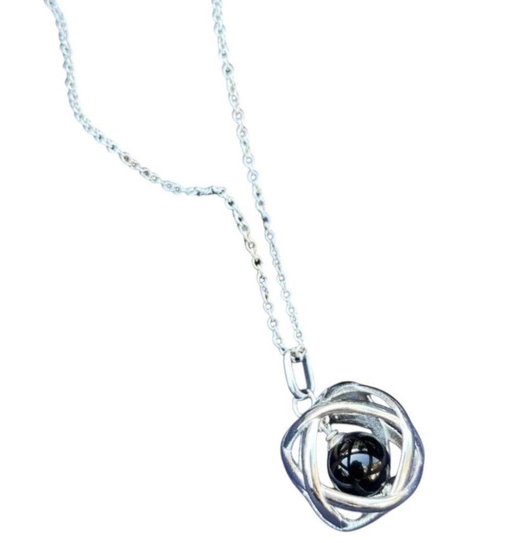 Collana Genesa Ossidiana