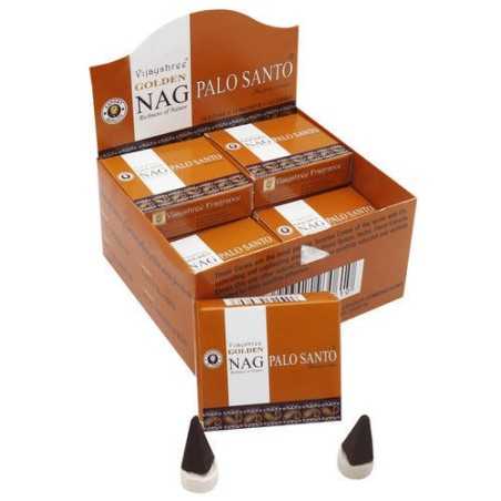 Coni di Incenso Palo Santo Golden Nag - 10 Coni