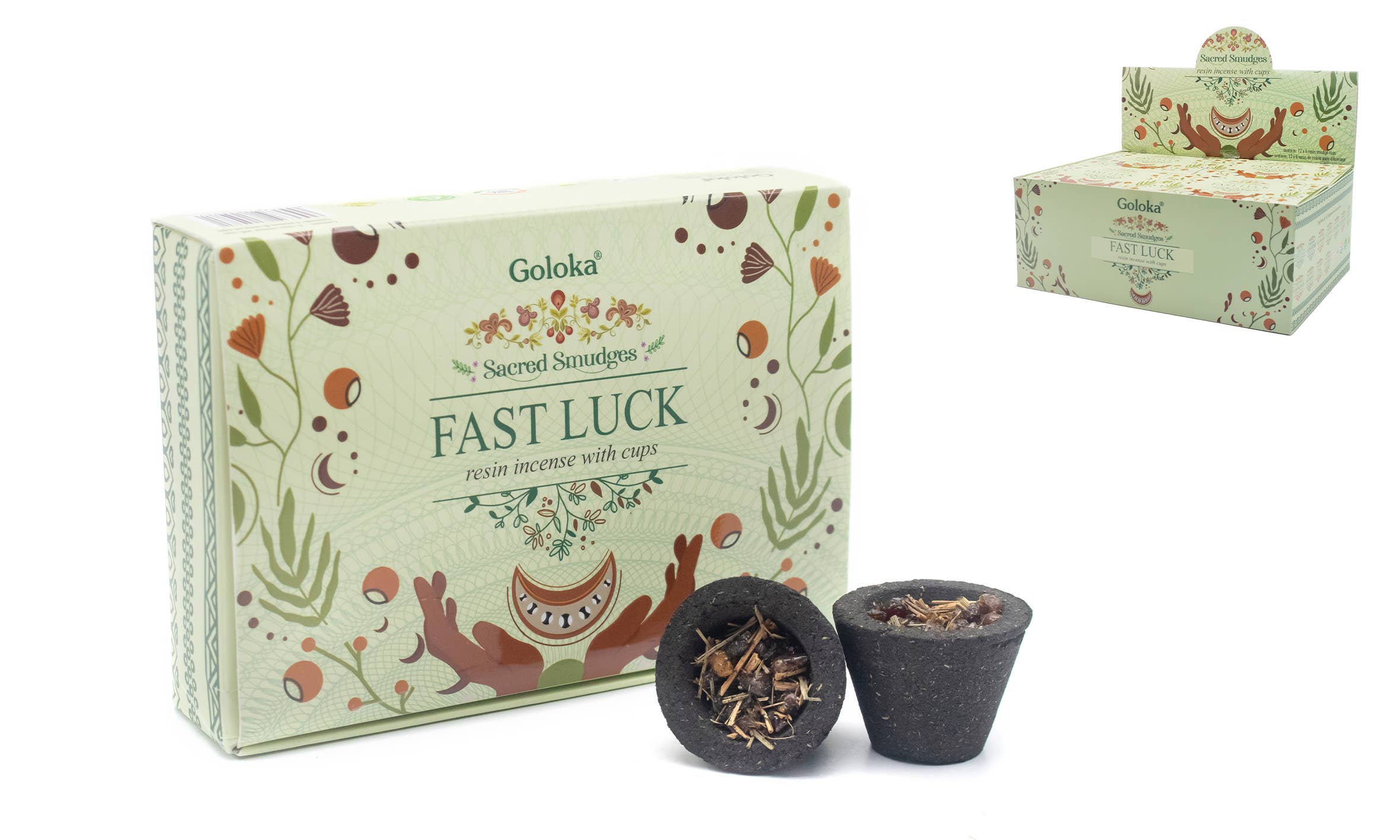 Incenso a Carboncino Goloka Fast Luck