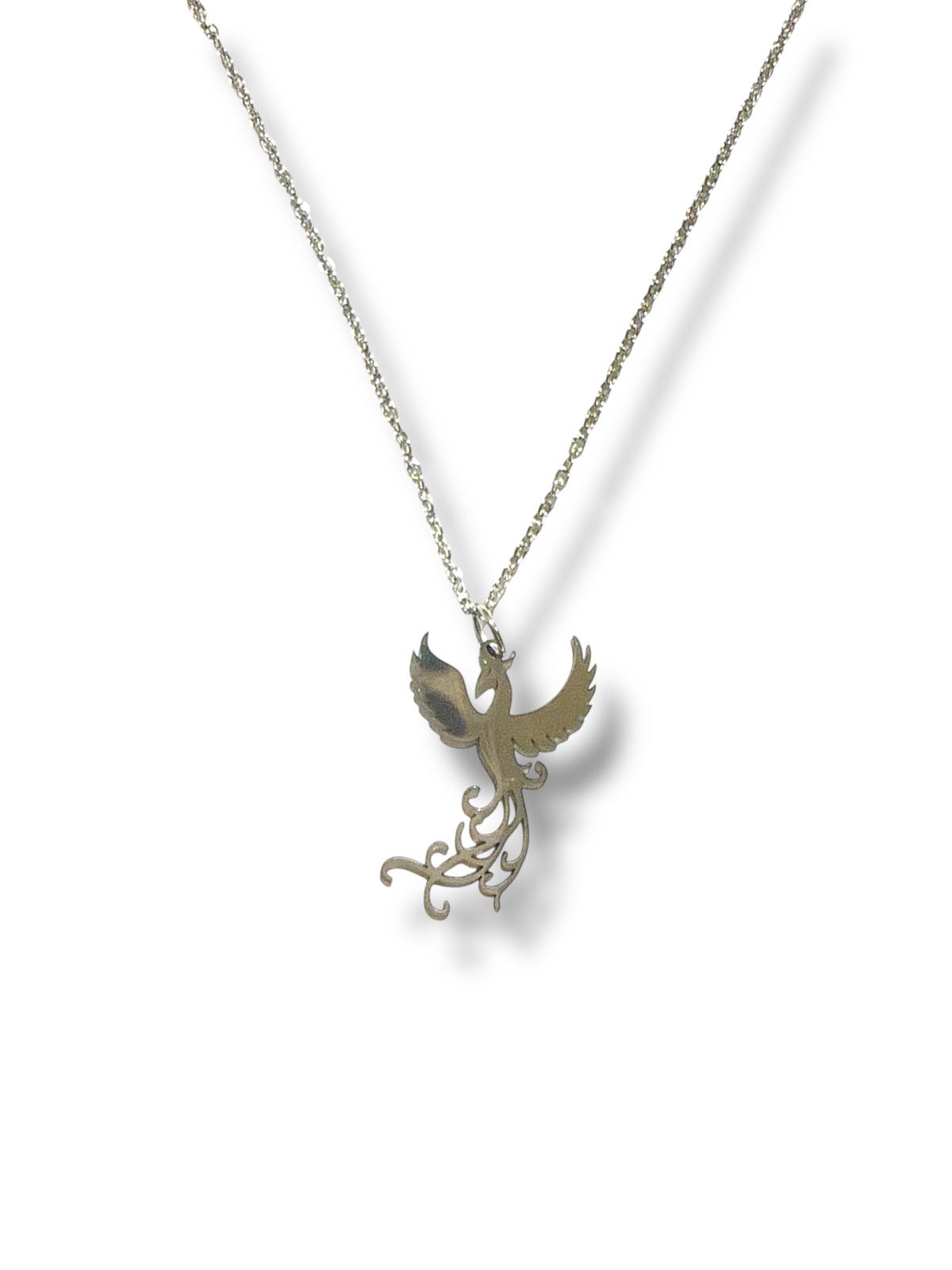 Collana Fenice in Acciaio Inox