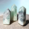 Obelisco punta fluorite