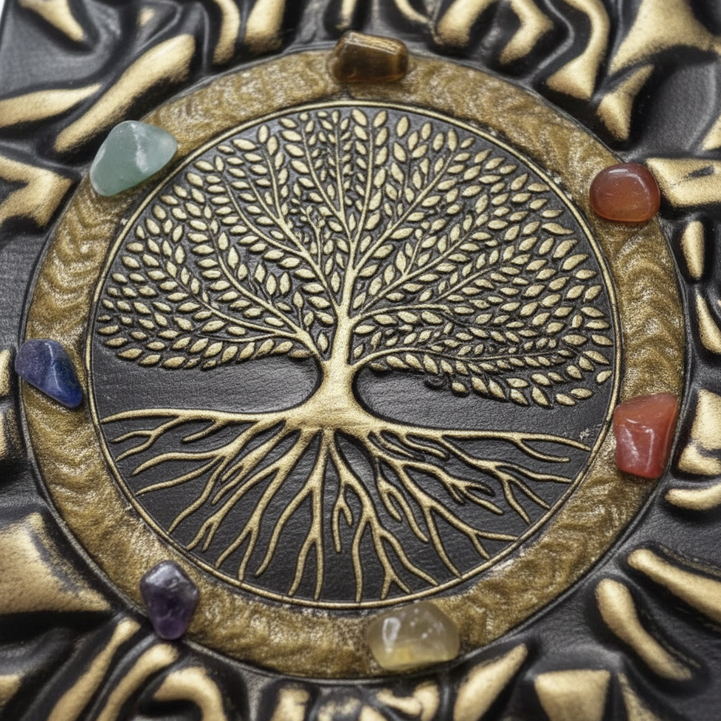 Agenda Albero della Vita - macro close-up