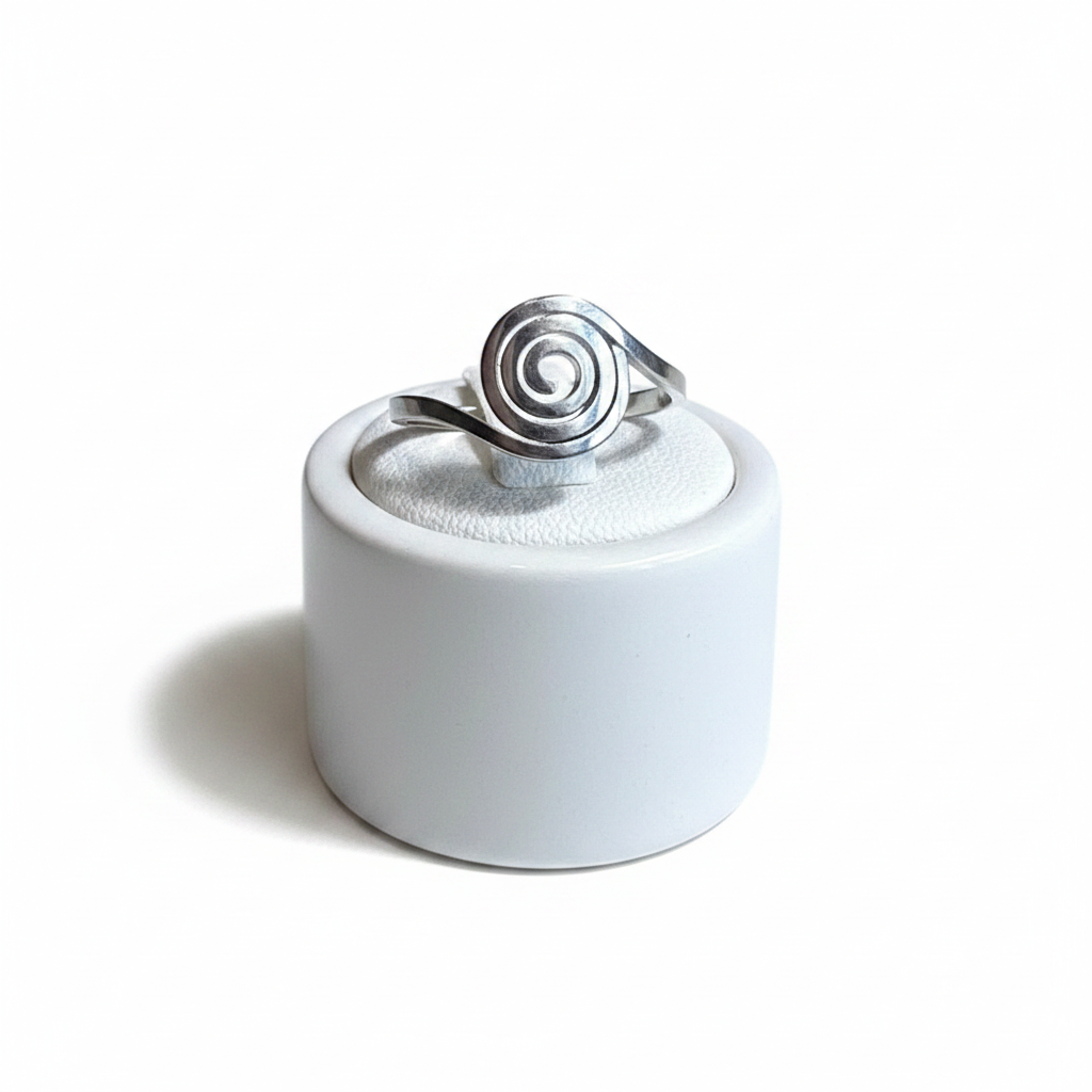Anello Spirale - Sfondo bianco