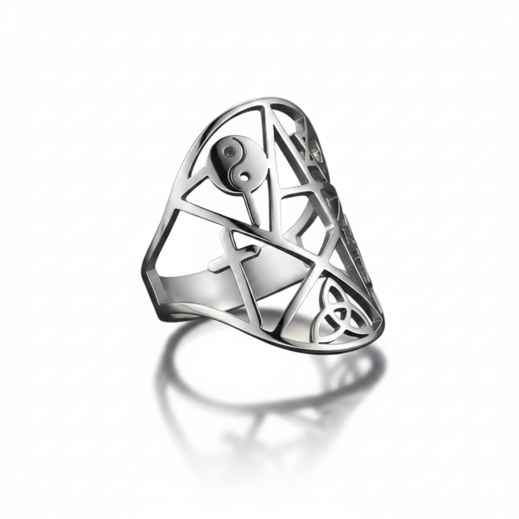 Anello Simboli - Sfondo bianco