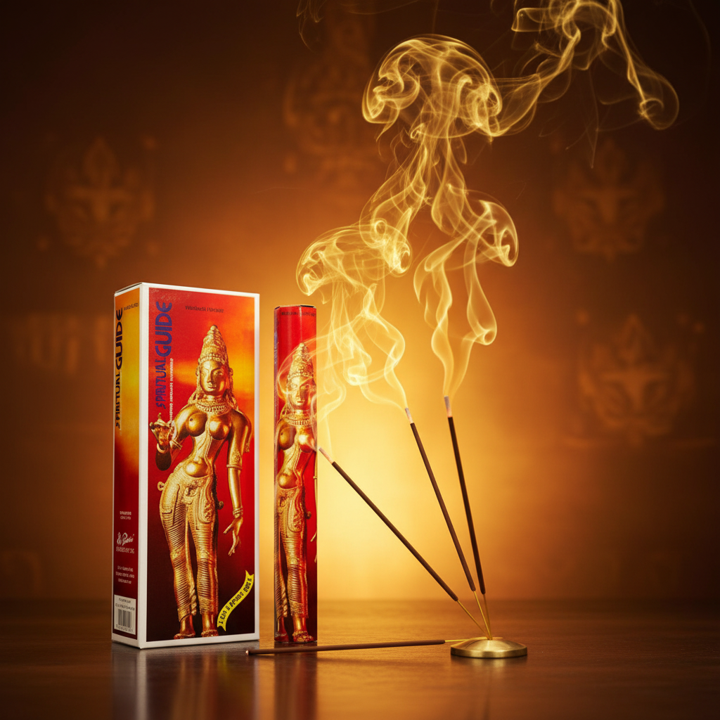 Padmini Spiritual Guide - stick acceso con fumo