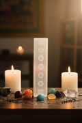 Lastra Selenite Chakra - Lifestyle Altare