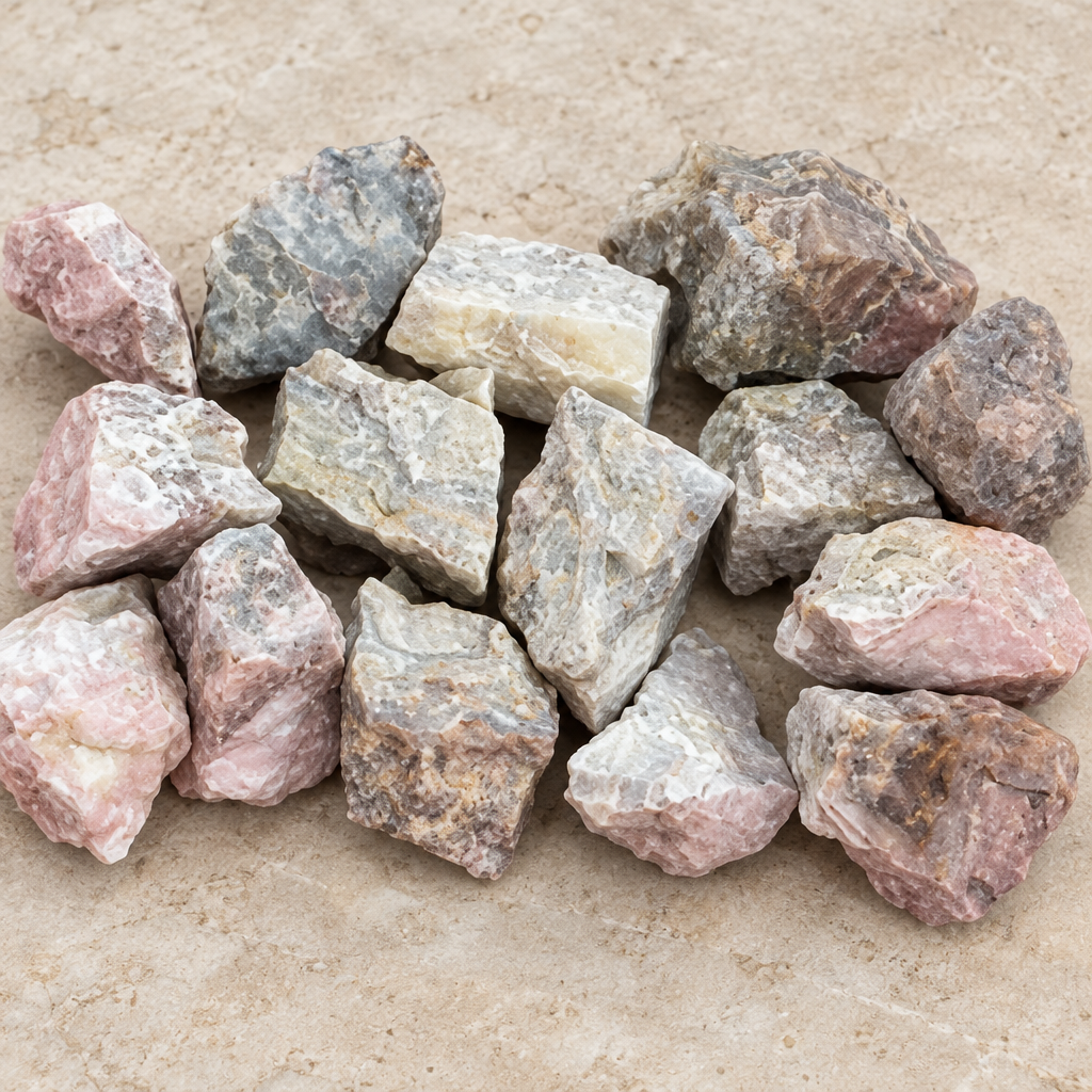 Assortimento di agata messicana grezza