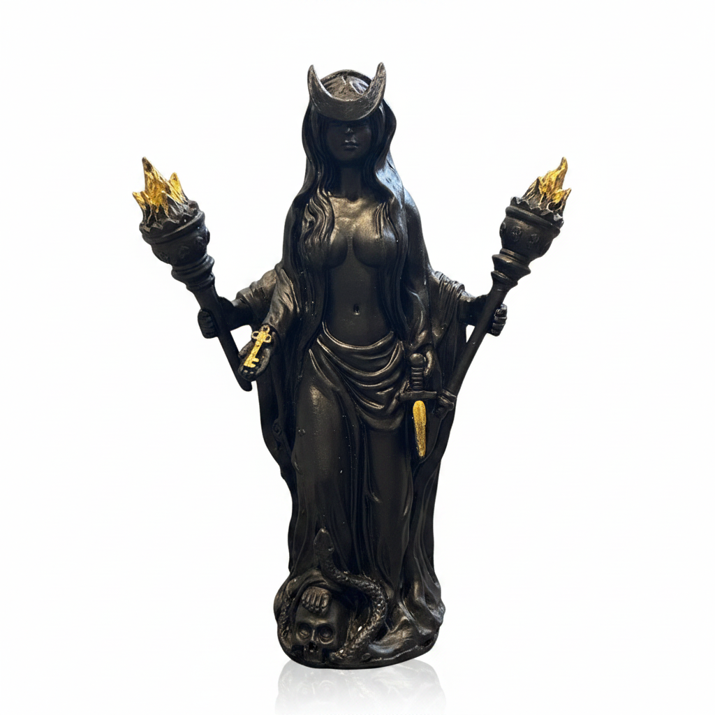 Ecate con Torce - 16 cm