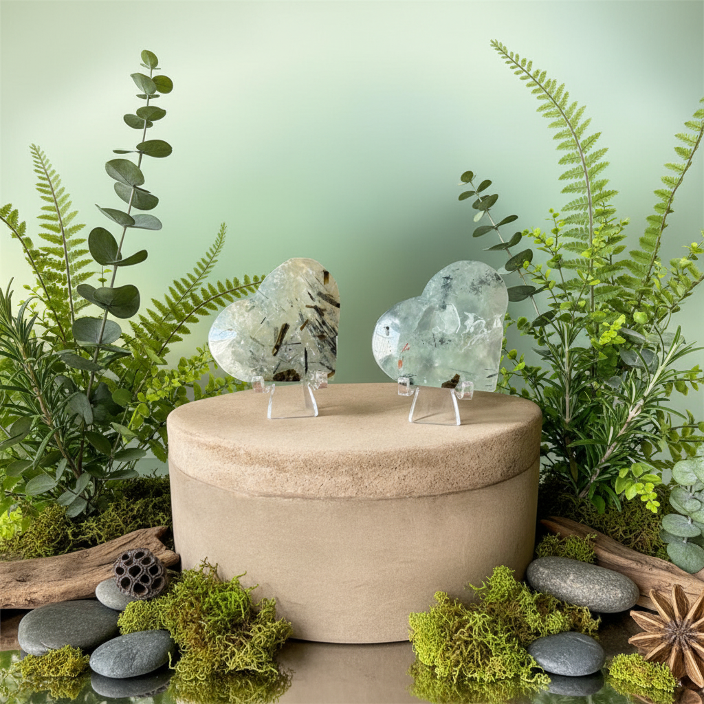 Cuori Prehnite - Lifestyle Botanico