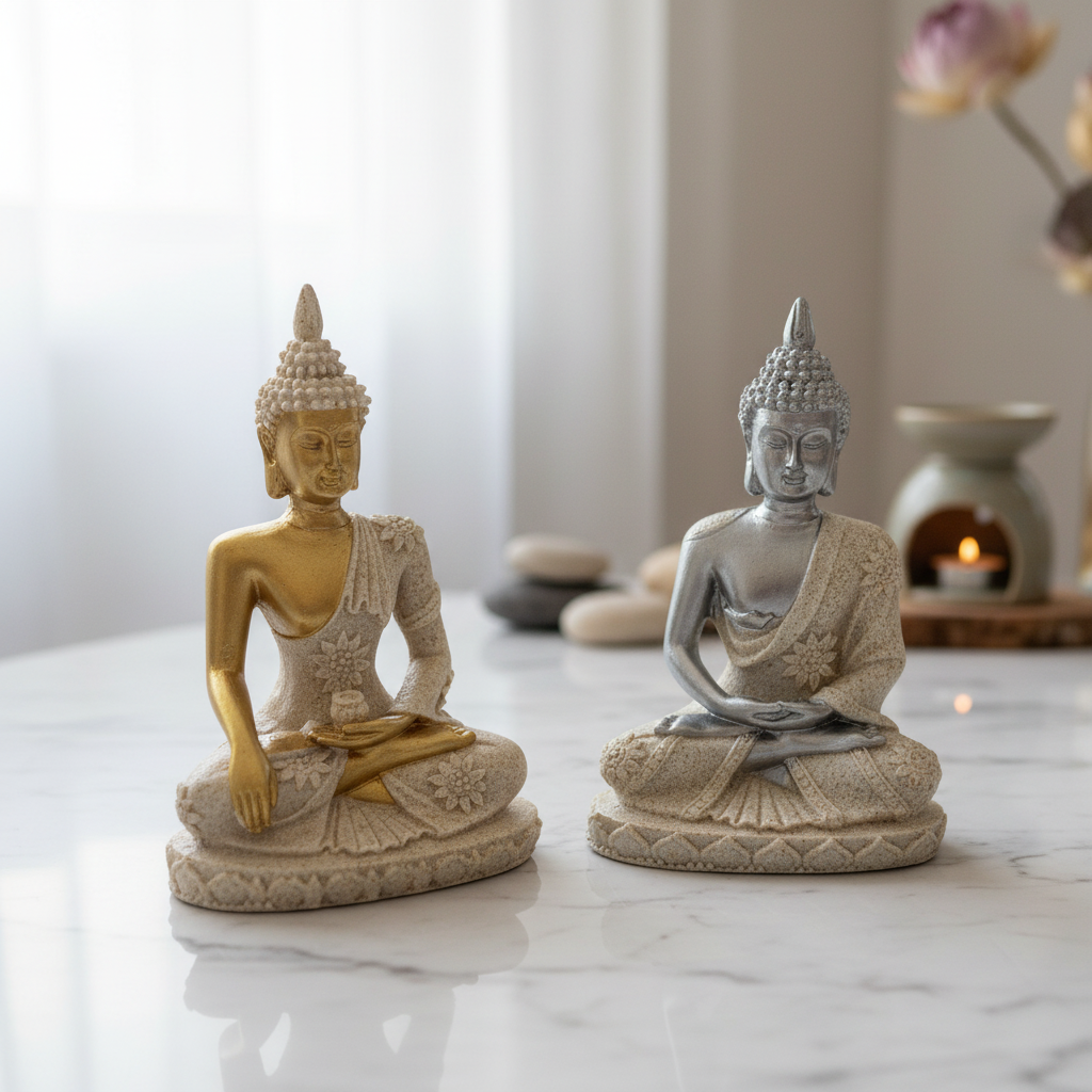 Buddha in Poliresina - 11.5 cm