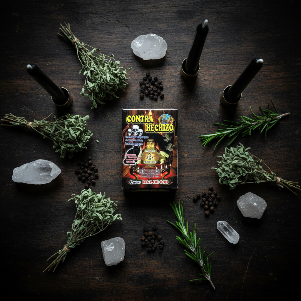 Sapone Contro Maleficio - flat lay esoterico