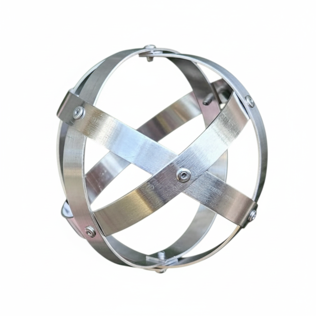 Genesa Alluminio 8 cm - sfondo bianco
