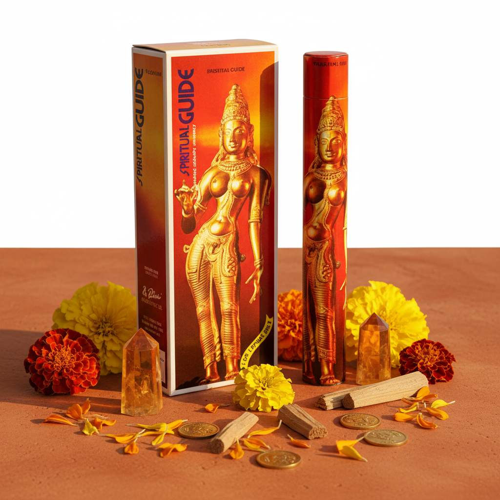 Padmini Spiritual Guide - composizione con fiori e cristalli