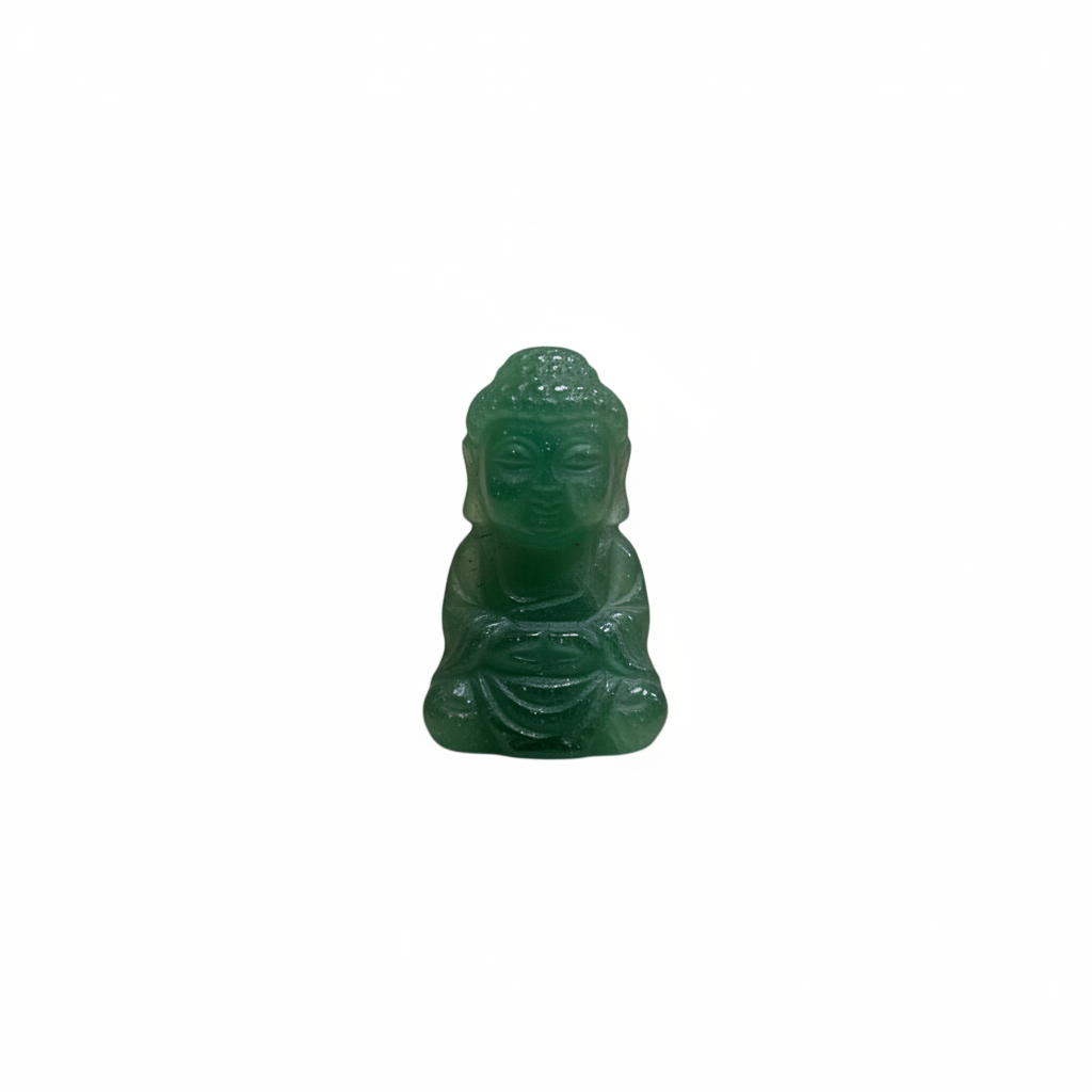 Mini Buddha - Avventurina verde