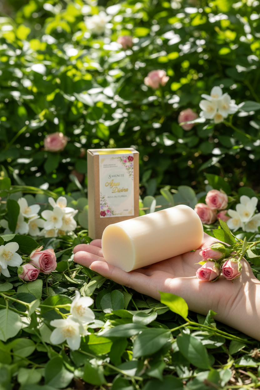 Sapone Agua Divina - in giardino
