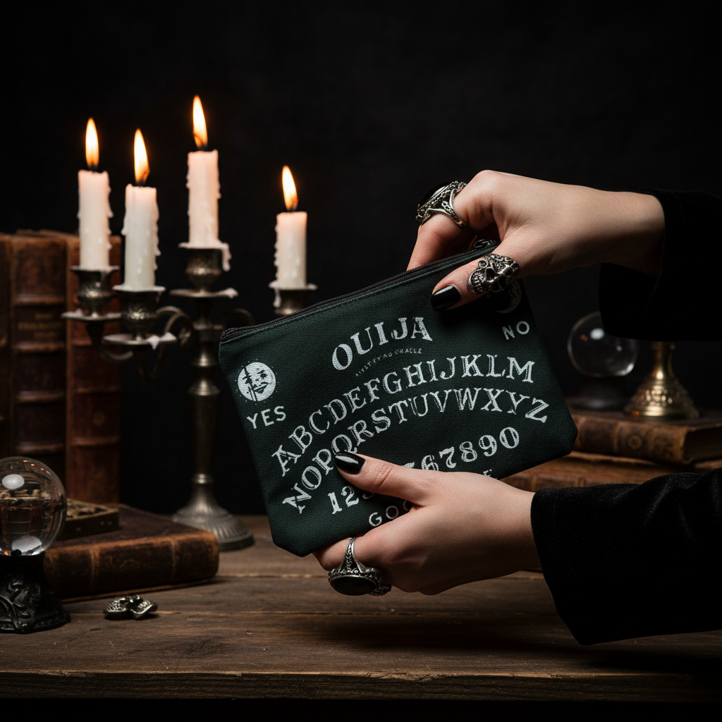Pochette Ouija - lifestyle in mano mood occult