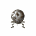Sfera Sphalerite sfondo bianco