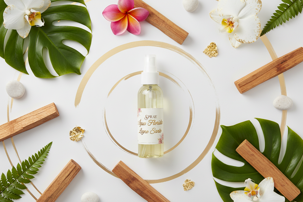 Spray Acqua Florida Legno Santo - Flat lay