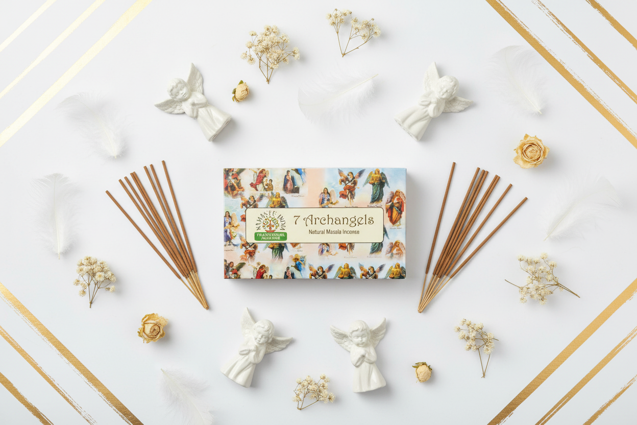 Incenso Namaste 7 Arcangeli - Flat lay