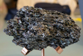 Dettaglio ravvicinato del carborundum, senza bordi