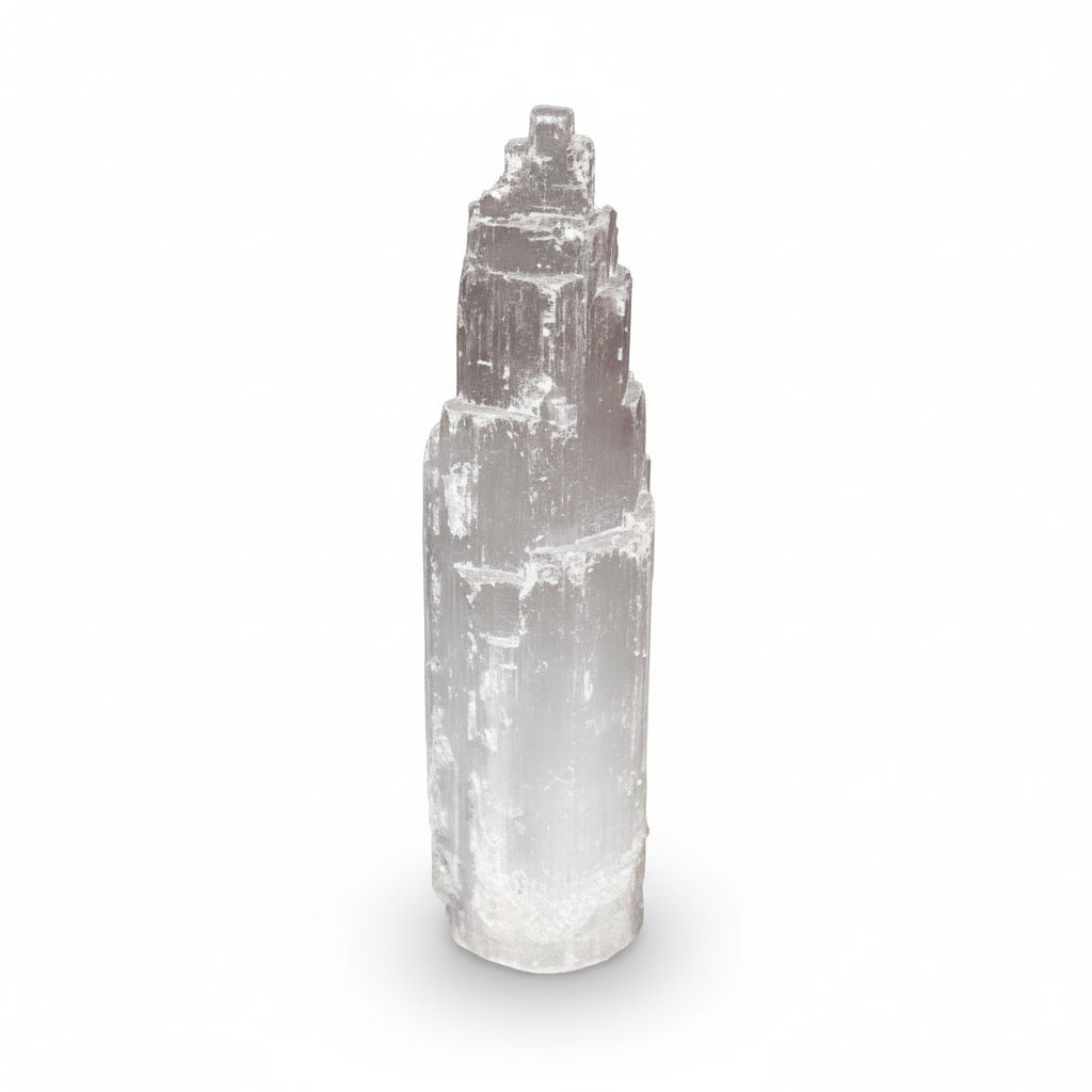 Cattedrale di selenite 15cm - shot editoriale