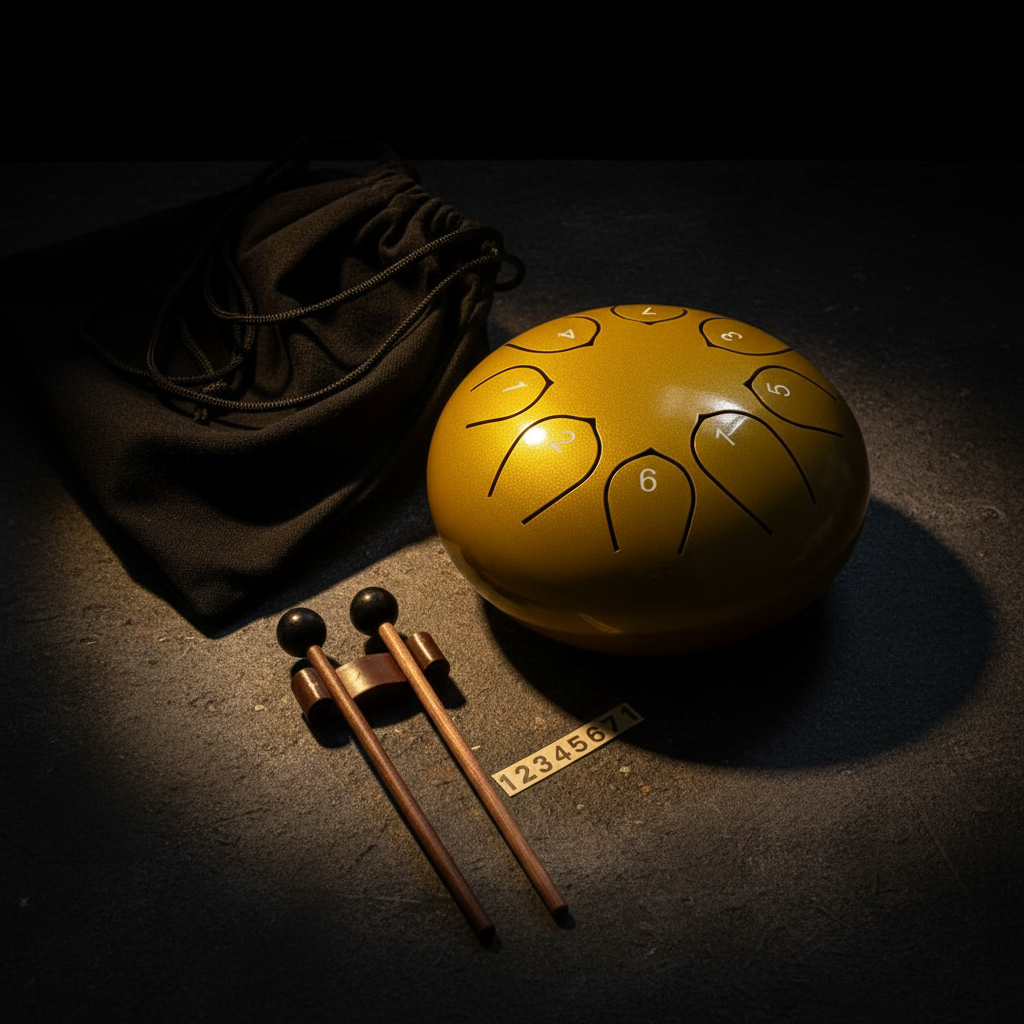 Tongue drum oro - atmosfera mistica