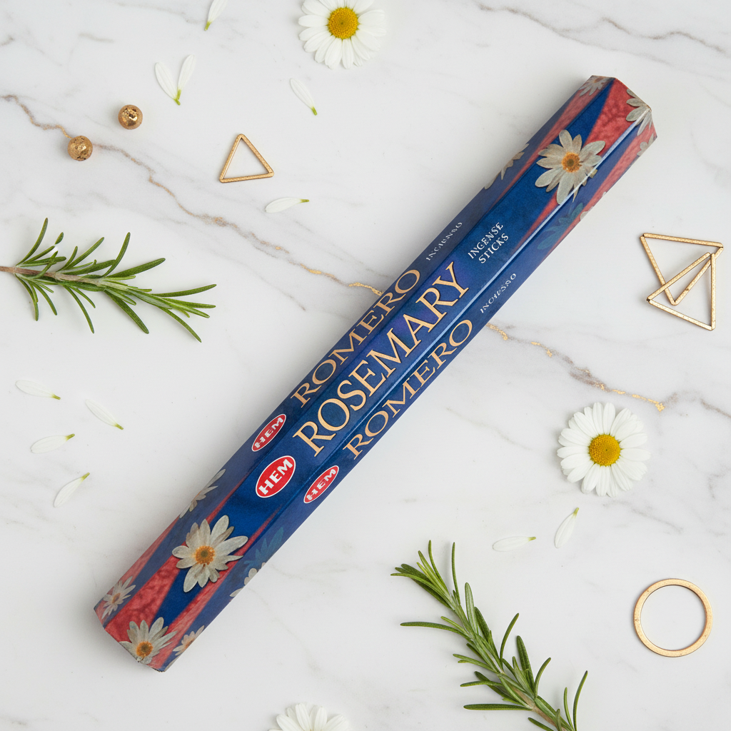 HEM Rosemary - flatlay su marmo