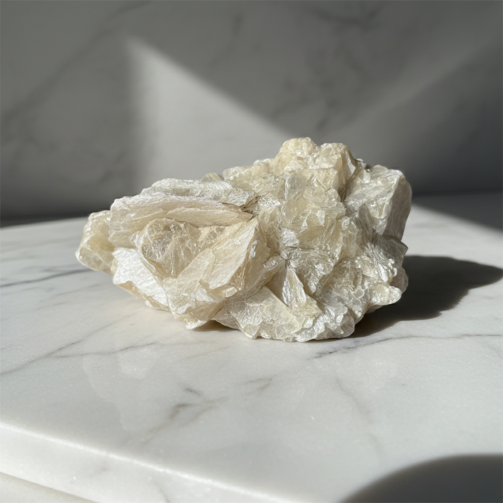 Muscovite - flatlay marmo bianco