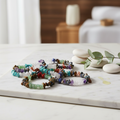 Bracciali 7 Chakra - Product shot su marmo