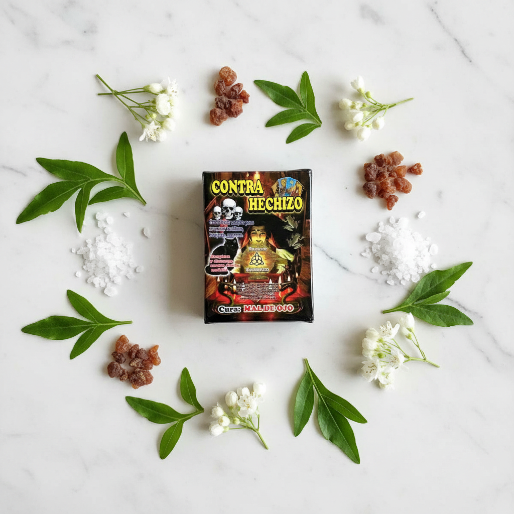 Sapone Contro Maleficio - flat lay marmo