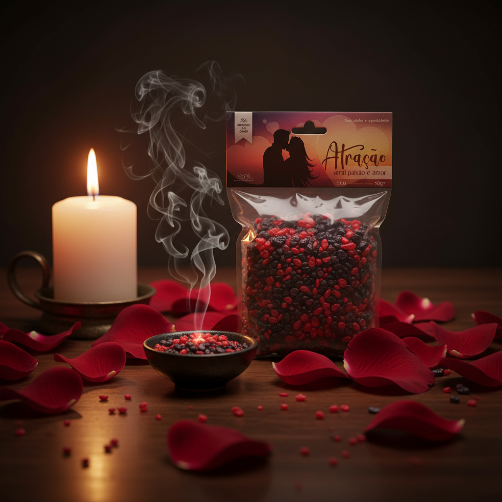 Granuli di incenso Attrazione atmosfera romantica