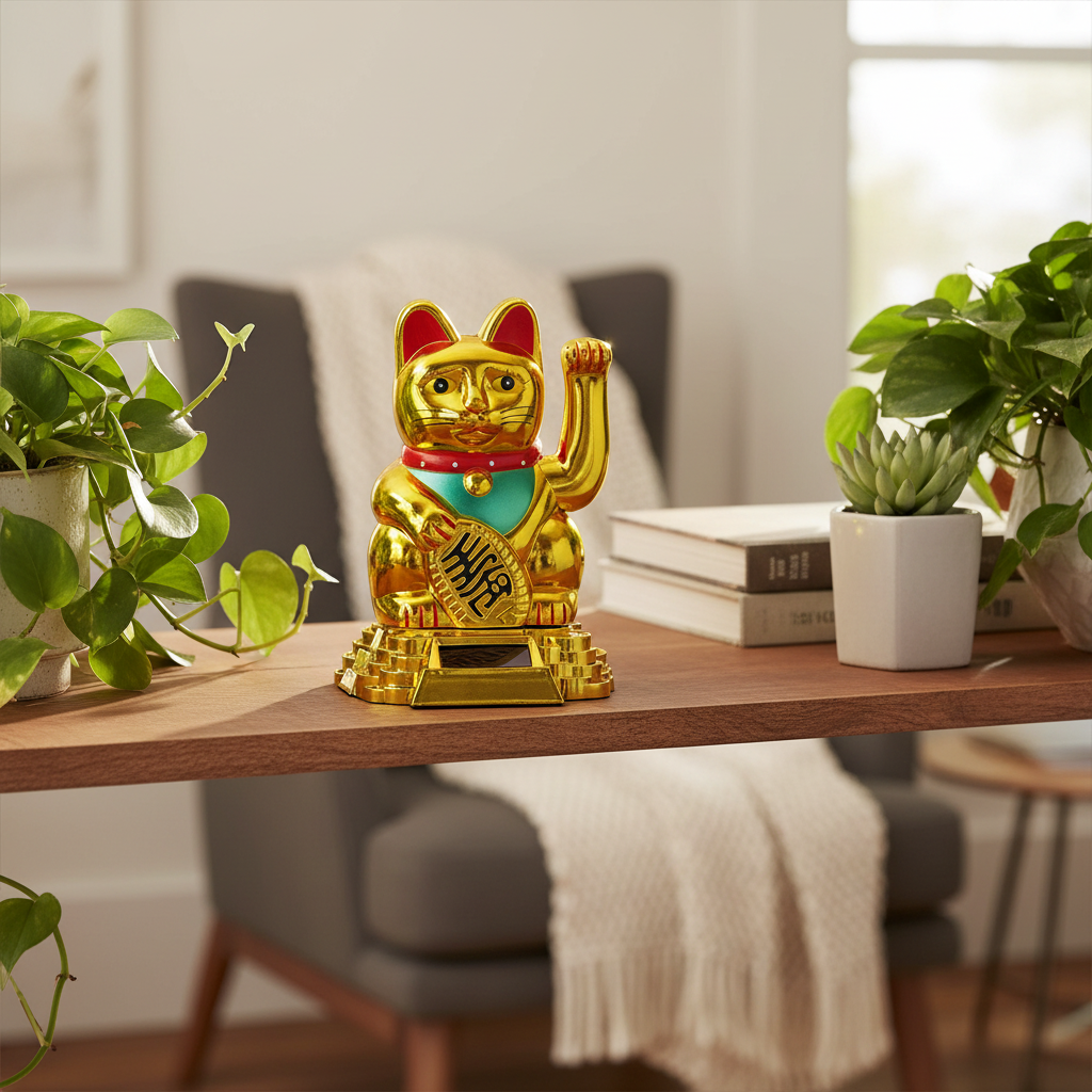 Maneki Neko Dorato - lifestyle in casa