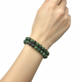 Bracciale Rubino Zoisite - Indossato al polso