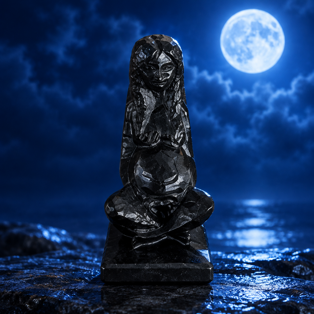 Madre Terra Gaia su blu