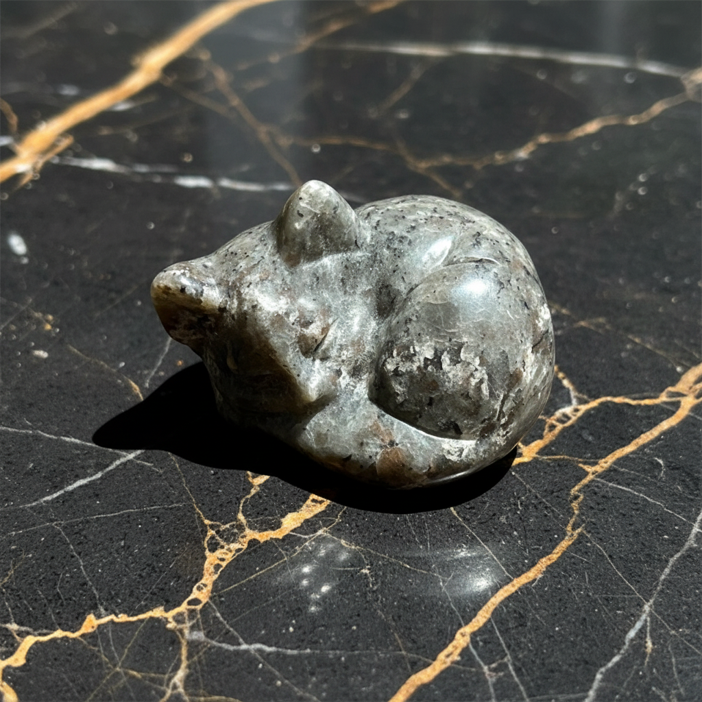 Gatto Yooperlite - Marmo Nero