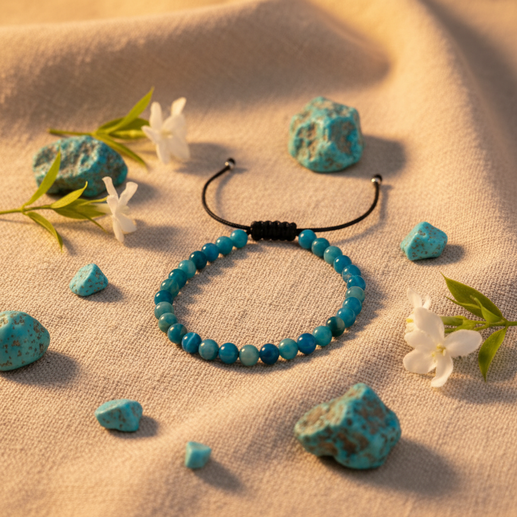 Bracciale agata colorata con agata grezza e fiori