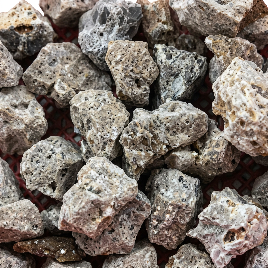 Dettaglio dei campioni di sphalerite grezza