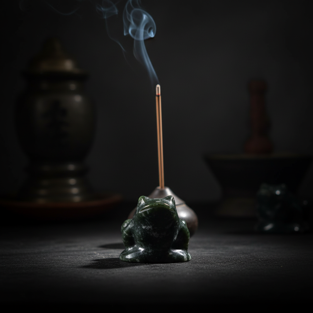 Rana Xiuan giada verde - incenso e fumo