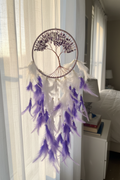 Dreamcatcher albero della vita ametista - lifestyle camera da letto