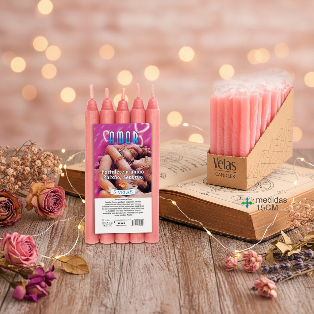 Candele rituali amore lifestyle con luci soffuse fiori e libro degli incantesimi