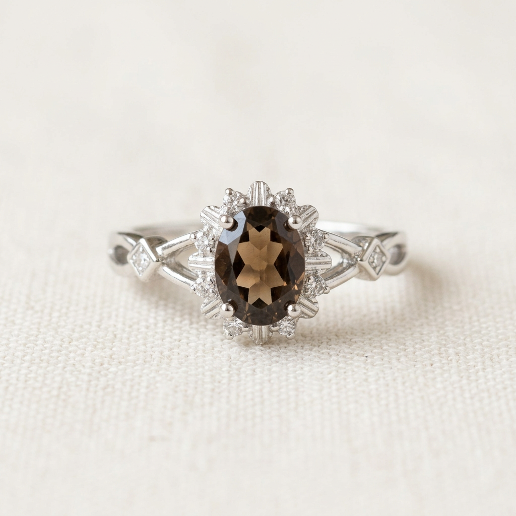 Anello 315 su lino avorio